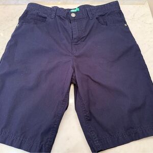 Like New Boys Cotton Navy Shorts Size 3XL (13-14 yr.)
